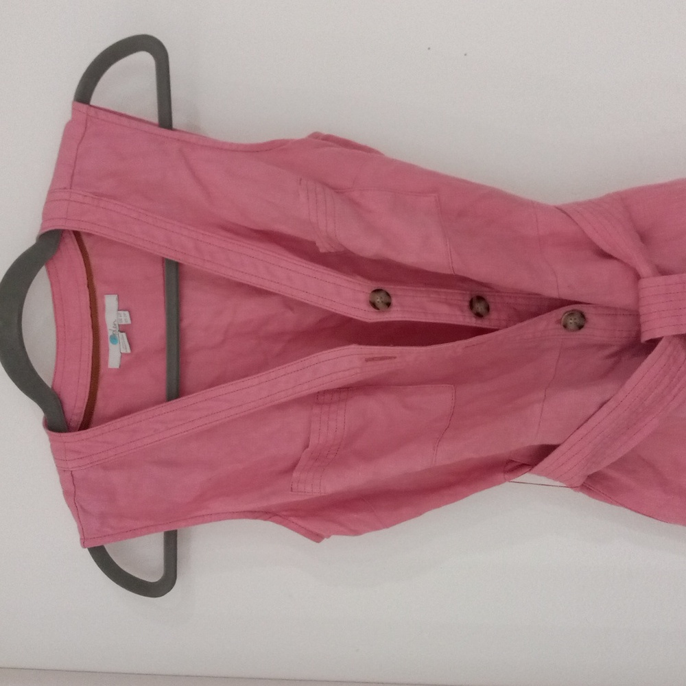 Boden linen sleeveless dress